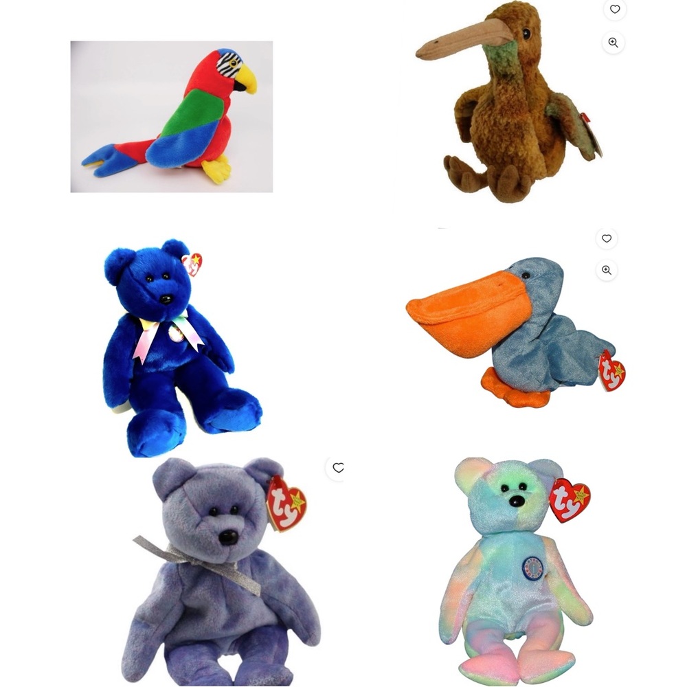Lot of beanie babies